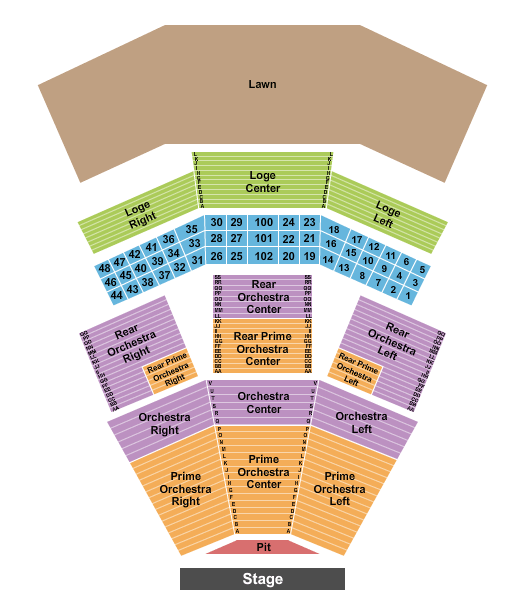 Wolf Trap National Park for the Performing Arts James Taylor Seating Chart